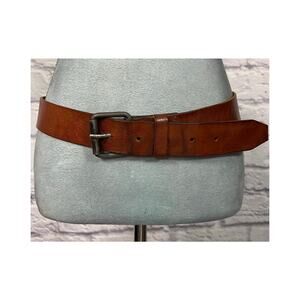 H&M Wide Leather Boho Y2K Style Rustic Belt